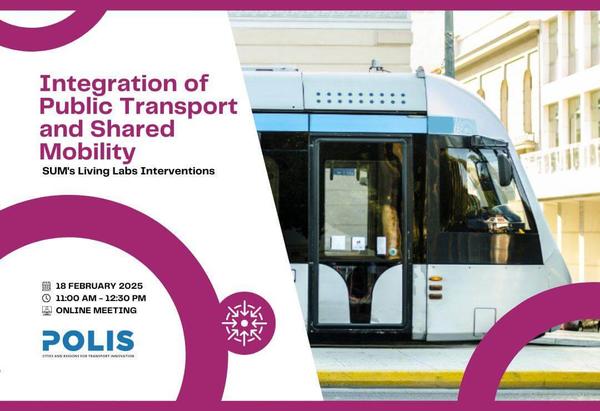 Bisual on SUM Webinar on integration of public transport and shared mobility 