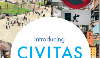 Cover of the 'Introducing CIVITAS' booklet