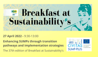 Breakfast at Sustainability's poster
