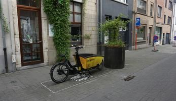 Cargobike parked