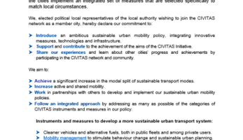 CIVITAS city declaration