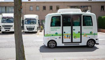 The first autonomous shuttle on Flanders public roads