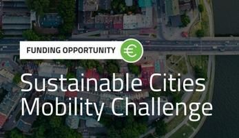 Graphic visual:Sustainable Cities Mobility Challenge
