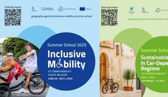 Flyer Summer Schools with QR registration code 