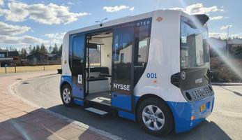 Fully automated robot bus in Tampere’s public transport system