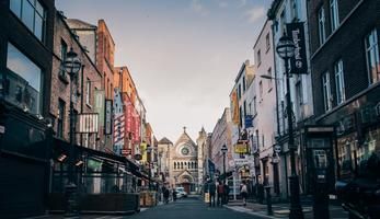 Picture of pedestrian area in Dublin