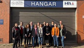 Drone Port demonstration at Hamburg Port Authority 