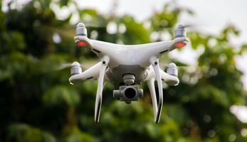 Drone in flight
