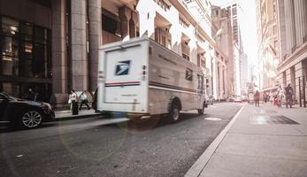Mail truck