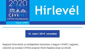 CIVINET newsletter in Hungarian