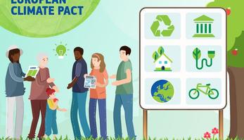 EU Climate Pact flyer