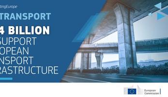 Flyer promoting the €1.4 billion available as part of the new INEA grant