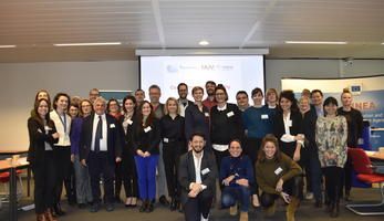 Group photo from event