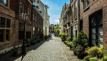 Picture of a street in the City of Groningen