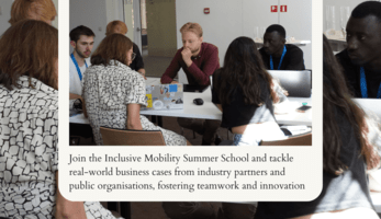Picture of previous edition participants working on an assignment 