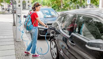 Charging car