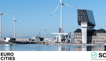 Visual for the Eurocities and SCALE UP event in Antwerp