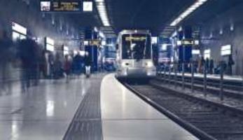 Approaching train