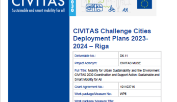 Riga's Deployment Plan (Replication & Deployment Programme)
