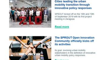 Sprout newsletter cover
