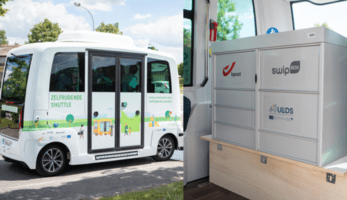 E-vehicle holding packages