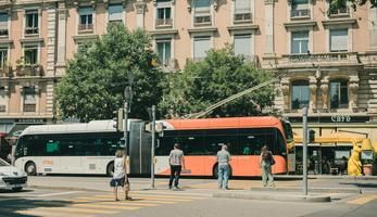 Pedestrian crossing in Zaragoza