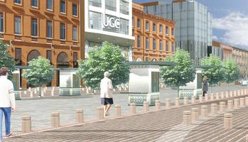 Public space redesign in Toulouse