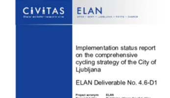 Implementation status report on the comprehensive cycling strategy