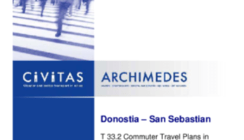 Commuter Travel Plans in Donostia – San Sebastian