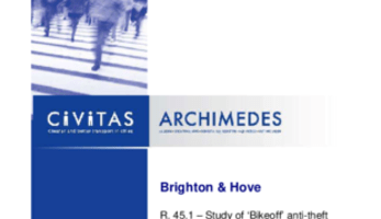 Study of ‘Bikeoff’ anti-theft programme in Brighton