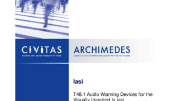 Audio Warning Devices for the Visually Impaired in Iasi