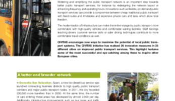 CIVITAS Highlight on service improvements