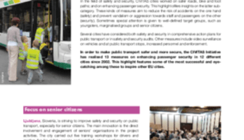 CIVITAS Highlight on passenger security