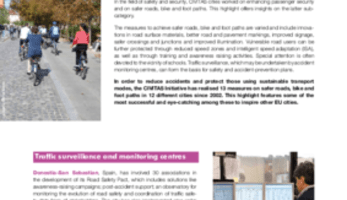 CIVITAS Highlight on safer roads