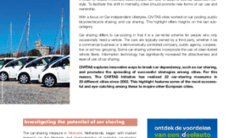 CIVITAS Highlight on car sharing