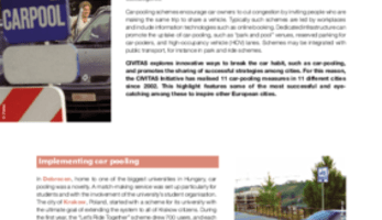 CIVITAS Highlight on car pooling