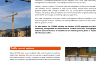 CIVITAS Highlight on ITS