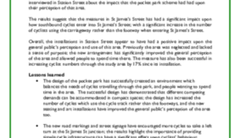 BHCC Cycle Provisions: Deliverable Report