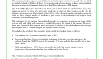 BHCC Public Transport for Visually Impaired People: Deliverable Report