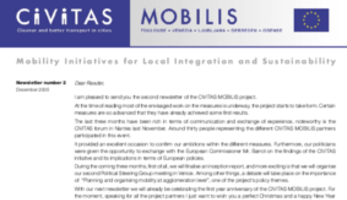 CIVITAS MOBILIS Newsletter No. 2