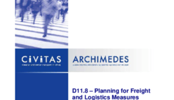 Planning for Freight and Logistics Measures