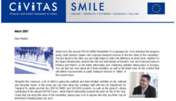 CIVITAS SMILE - Newsletter No 2