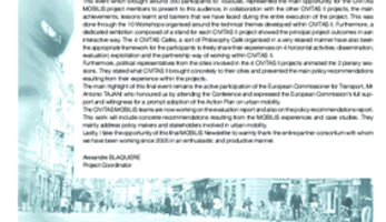 CIVITAS MOBILIS Newsletter No. 13