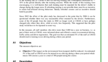 Measure Result - Eco-driving training for hospital employees in Malmo