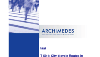 City bicycle Routes in Iasi