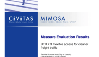 Measure Result - Flexible Access for Cleaner Freight Traffic