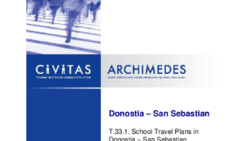 School Travel Plans in Donostia – San Sebastian