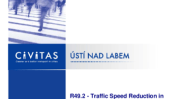 R49.2 - Study of traffic speed reduction in Usti nad Labem