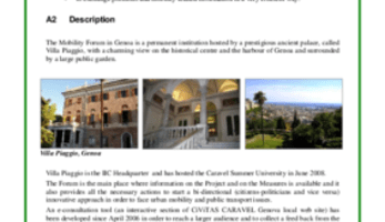 Measure Result - Establishing the Mobility Forum in Genova