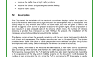 Measure Result - Access restrictions and parking management in Debrecen